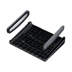 Reposapies fellowes breyta 3 ajustes de altura 100% reciclable 490x360x98 mm color negro