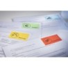 Etiqueta adhesiva tico naranja fluorescentes permanente fsclaser/inkjet/fotocopia 99,1x34mm caja de 1120 unidades