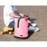 Cartera antartik mochila water proof enrollable diseño casual color rosa 480x130x280 mm