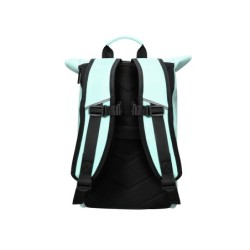 Cartera antartik mochila water proof enrollable diseño casual color turquesa 480x130x280 mm