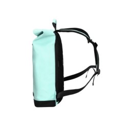 Cartera antartik mochila water proof enrollable diseño casual color turquesa 480x130x280 mm