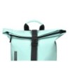 Cartera antartik mochila water proof enrollable diseño casual color turquesa 480x130x280 mm