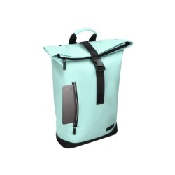 Cartera antartik mochila water proof enrollable diseño casual color turquesa 480x130x280 mm