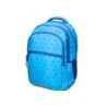 Cartera escolar liderpapel moc hila multibolsillo diseño azul 450x145x300 mm