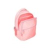 Cartera escolar liderpapel moc hila multibolsillo diseño rosa 450x145x300 mm