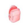 Cartera escolar liderpapel moc hila multibolsillo diseño rosa 450x145x300 mm