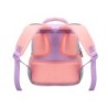 Cartera escolar liderpapel moc hila multibolsillo infantil azul rosa morado 350x110x270 mm