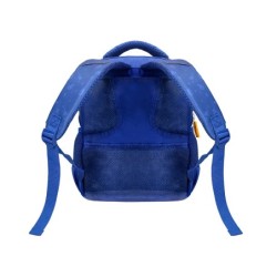 Cartera escolar liderpapel moc hila multibolsillo infantil dino azul 350x110x270 mm