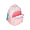 Cartera escolar liderpapel moc hila multibolsillo infantil rainbows rosa 350x110x270 mm