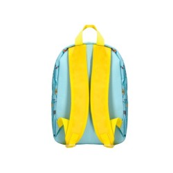 Cartera escolar liderpapel moc hila infantil safari diseño leon azul 330x100x250 mm