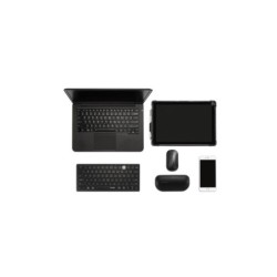 Teclado kensington compact inalambrico dual usb 3.0 color negro 288x125x21 mm