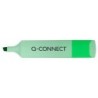 Rotulador q-connect fluorescente punta biselada estuche de sobremesa 23 unidades colores surtidos