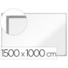 Pizarra blanca nobo essence acero vitrificado magnetica 1500x1000 mm