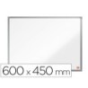 Pizarra blanca nobo essence acero vitrificado magnetica 600x450 mm