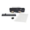 Set plastificadora  cizalla rodillo  redondeador de esquinas gbc inspire din a4 craft negro