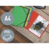 Carpeta leitz recycle gomas din a4 carton reciclable 100% verde