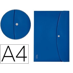 Carpeta leitz recycle portadocumentos broche din a4 polipropileno azul