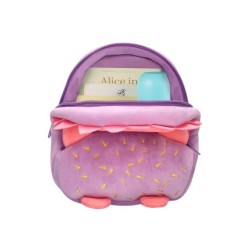 Cartera preescolar liderpapel mochila infantil peluche erizo 260x100x240 mm