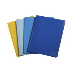 Carpeta exacompta escaparate 40 fundas din a4 reciclada polipropileno colores surtidos