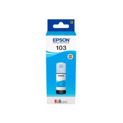 Tinta epson ecotank 103 l3110/3150/3151/5190 cian botella de 65 ml