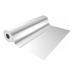 Papel de regalo basika polipropileno transparente bobina ancho 70 cm longitud 50 mt