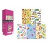 Papel de regalo basika infantil rollo ancho 70 cm longitud 2 m diseños surtidos gramaje 60 gr