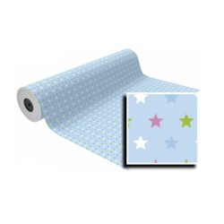 Papel de regalo basika in2104-a bobina ancho 31 cm longitud 85 m peso 2 kg gramaje 60 gr