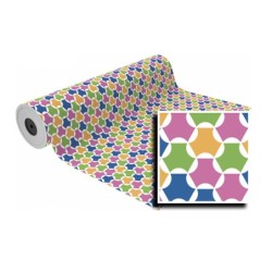 Papel de regalo basika ta2204-c bobina ancho 62 cm longitud 85 m peso 4 kg gramaje 60 gr