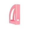 Revistero plastico q-connect color rosa pastel 320x250x80 mm