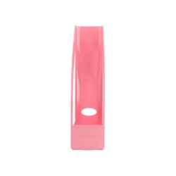 Revistero plastico q-connect color rosa pastel 320x250x80 mm