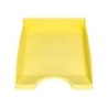 Bandeja sobremesa plastico q-connect amarillo pastel opaco 240x70x340 mm