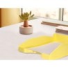 Bandeja sobremesa plastico q-connect amarillo pastel opaco 240x70x340 mm
