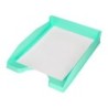 Bandeja sobremesa plastico q-connect verde menta opaco 240x70x340 mm