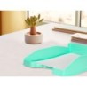 Bandeja sobremesa plastico q-connect verde menta opaco 240x70x340 mm