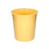 Papelera plastico q-connect amarillo pastel opaco 13 litros 275x285 mm