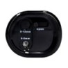 Sacapuntas q-connect kf14568 electrico de sobremesa cable usb/4 pilas aa afila cuchilla diametros de 6 a 12mm dos usos