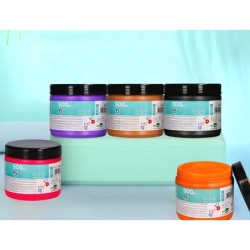 Pintura dedos liderpapel violeta tarrina de 500 cc