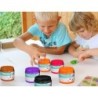 Pintura dedos liderpapel magenta tarrina de 500 cc