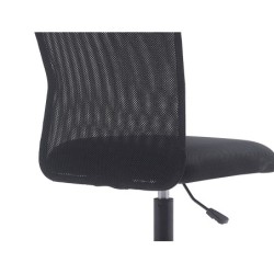 Silla q-connect oficina parma malla sin reposabrazos alt max 990 anc 480 prof 590 color negro