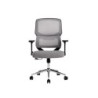 Silla q-connect oficina lucca malla base metalica alt max 1090 anc 700 prof 650 ruedas premium color negro gris