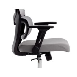 Silla q-connect oficina lucca malla base metalica alt max 1090 anc 700 prof 650 ruedas premium color negro gris