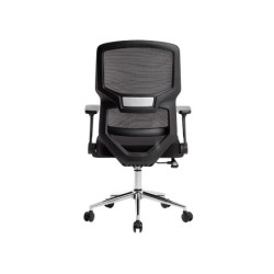 Silla q-connect oficina lucca malla base metalica alt max 1090 anc 700 prof 650 ruedas premium color negro