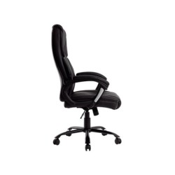 Silla q-connect direccion bolz ano simil piel base metalica alt max 1260 anc 650 prof 730 mm ruedas premium color negro