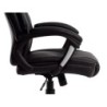 Silla q-connect direccion bolz ano simil piel base metalica alt max 1260 anc 650 prof 730 mm ruedas premium color negro