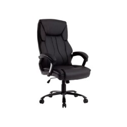 Silla q-connect direccion bolz ano simil piel base metalica alt max 1260 anc 650 prof 730 mm ruedas premium color negro