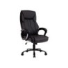 Silla q-connect direccion bolz ano simil piel base metalica alt max 1260 anc 650 prof 730 mm ruedas premium color negro