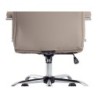 Silla q-connect direccion mode na simil piel base metalica alt max 1210 anc 630 prof 650 mm ruedas premium color gris