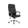 Silla q-connect direccion piav e simil piel base metalica alt max 1250 anc 610 prof 700 mm ruedas premium color negro