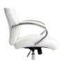 Silla q-connect direccion vero na simil piel base metalica alt max 1210 anc 650 prof 730 mm ruedas premium color blanco
