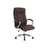 Silla q-connect direccion vero na simil piel base metalica alt max 1210 anc 650 prof 730 mm ruedas premium color marron